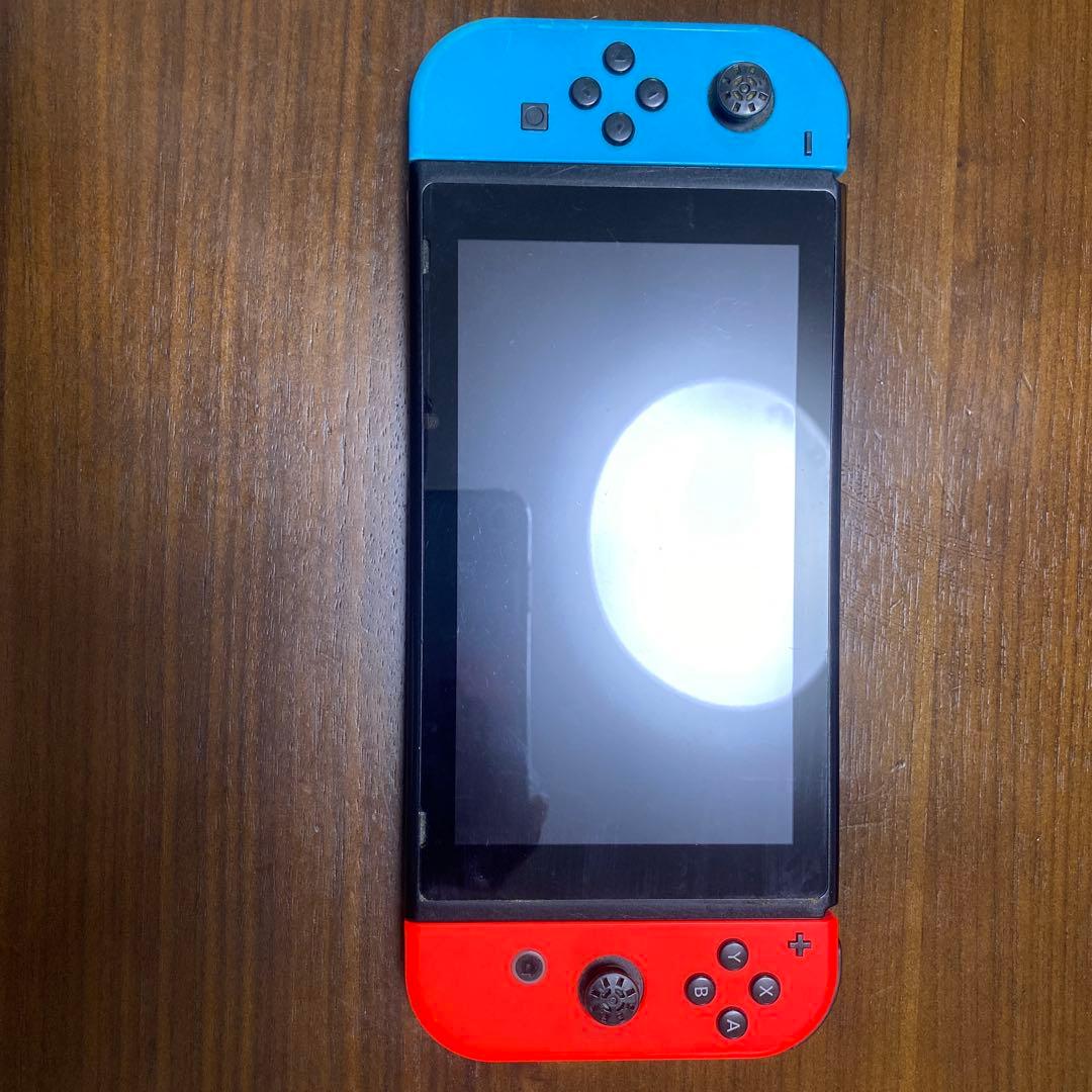 Nintendo Switch 本体 青/赤 Joy-Con 付属ジャンク品です