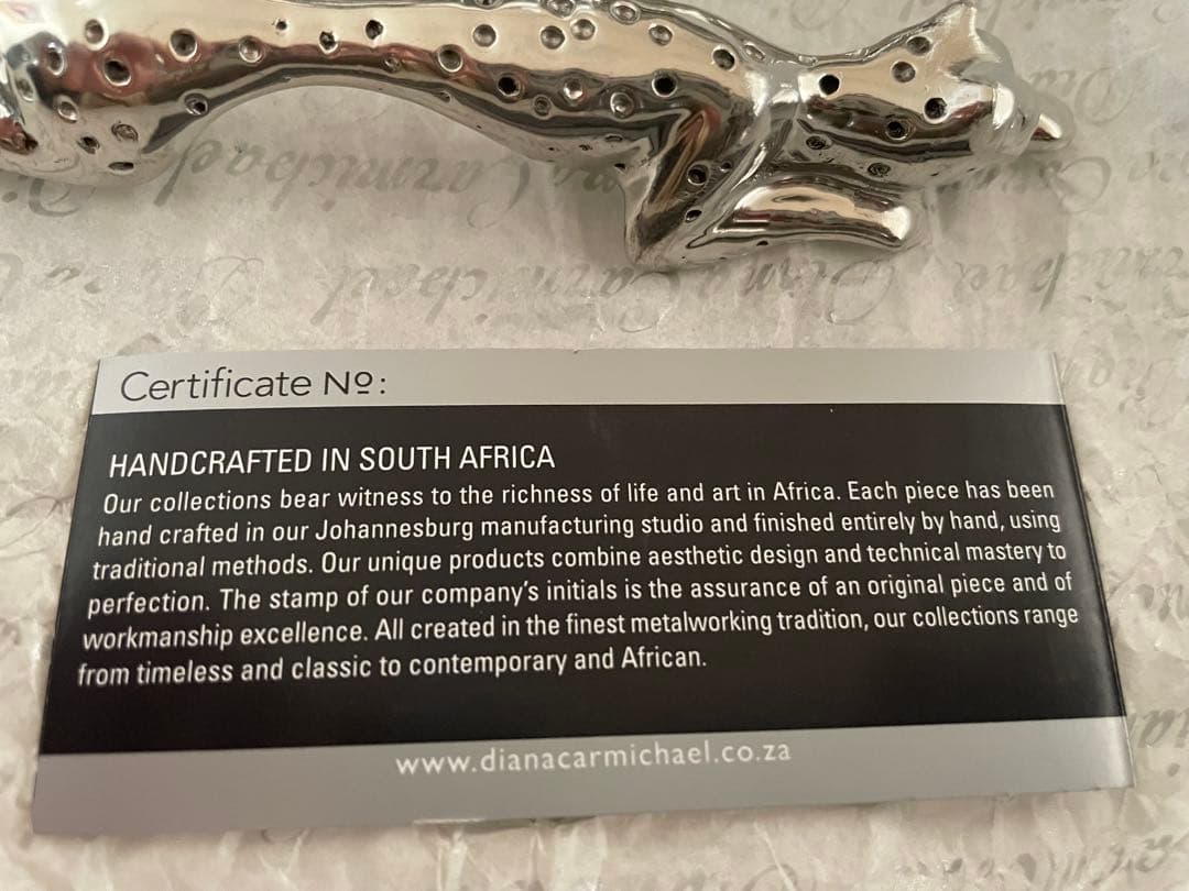 Diana Carmichael カトラリーレスト 南アフリカ製