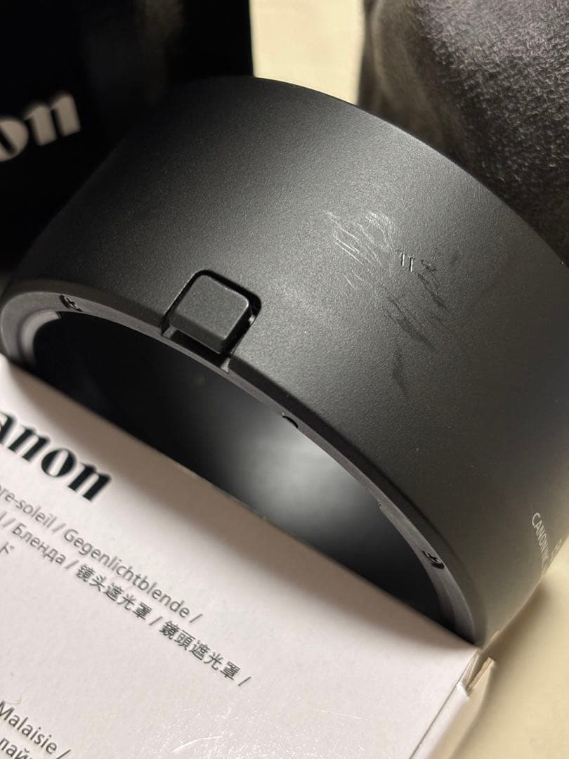 Canon EF50mm F1.8 STM + レンズフード