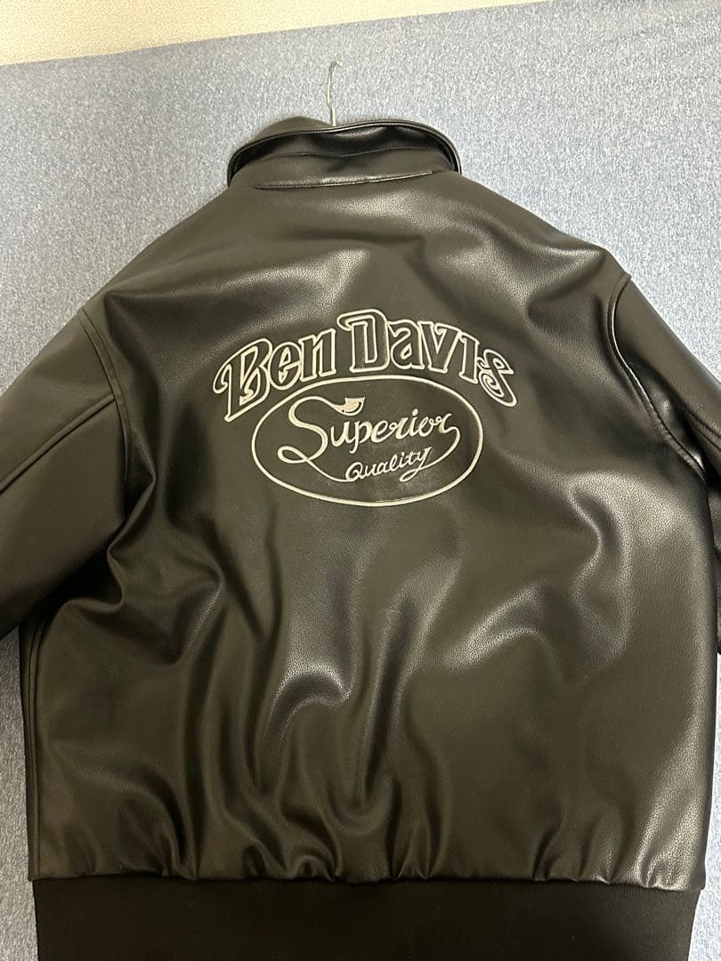 Ben Davis ブラック レザージャケット