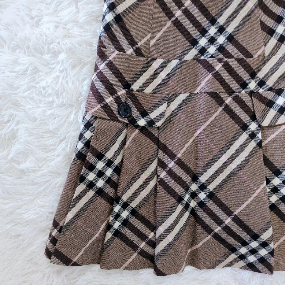 ✨美品✨ 38 BURBERRY BLUELABEL ミニワンピース チェック