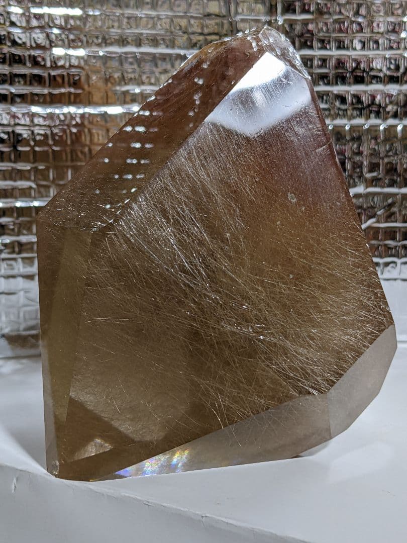 ♦宝石原石 ルチルクォーツ 水晶 ジュエリー コレクション 骨董品 アンティーク