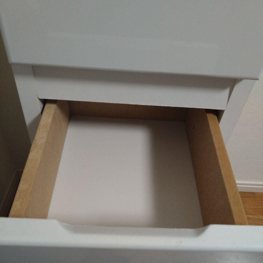 隙間収納　幅25センチ　白