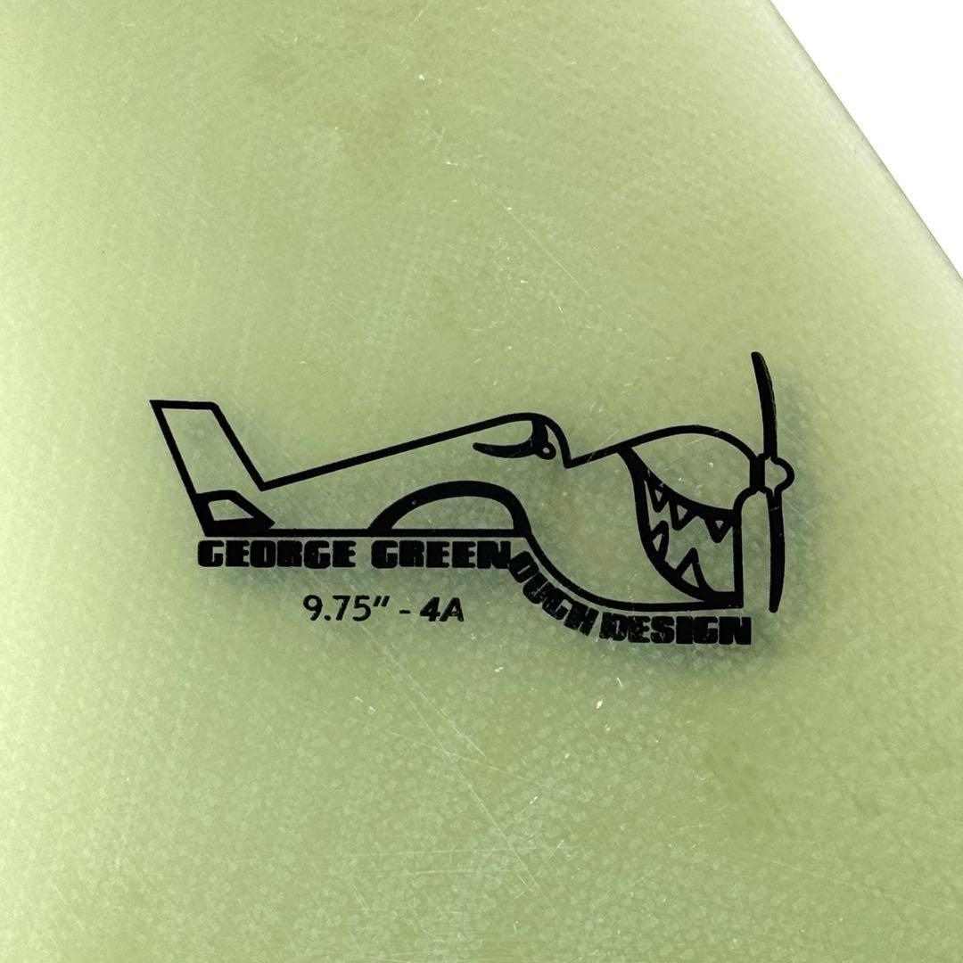 極美品！TRUE AMES ジョージ・グリノウボックスフィン4A 9.75”