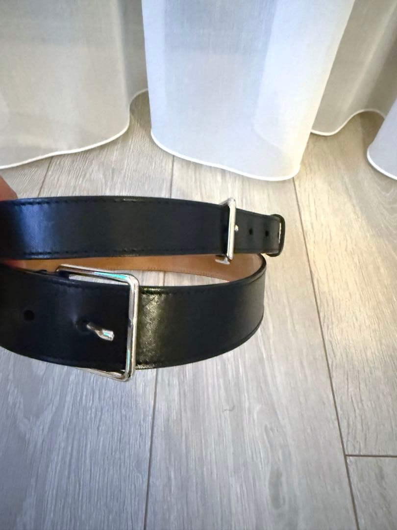 ベルト Alexander McQueen ダブル レザー