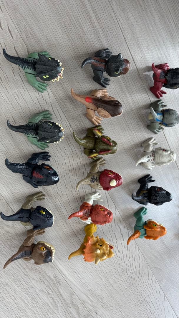 美品⭐︎かみかみコレクション ジュラシックワールド マテル MATTEL おもちゃ