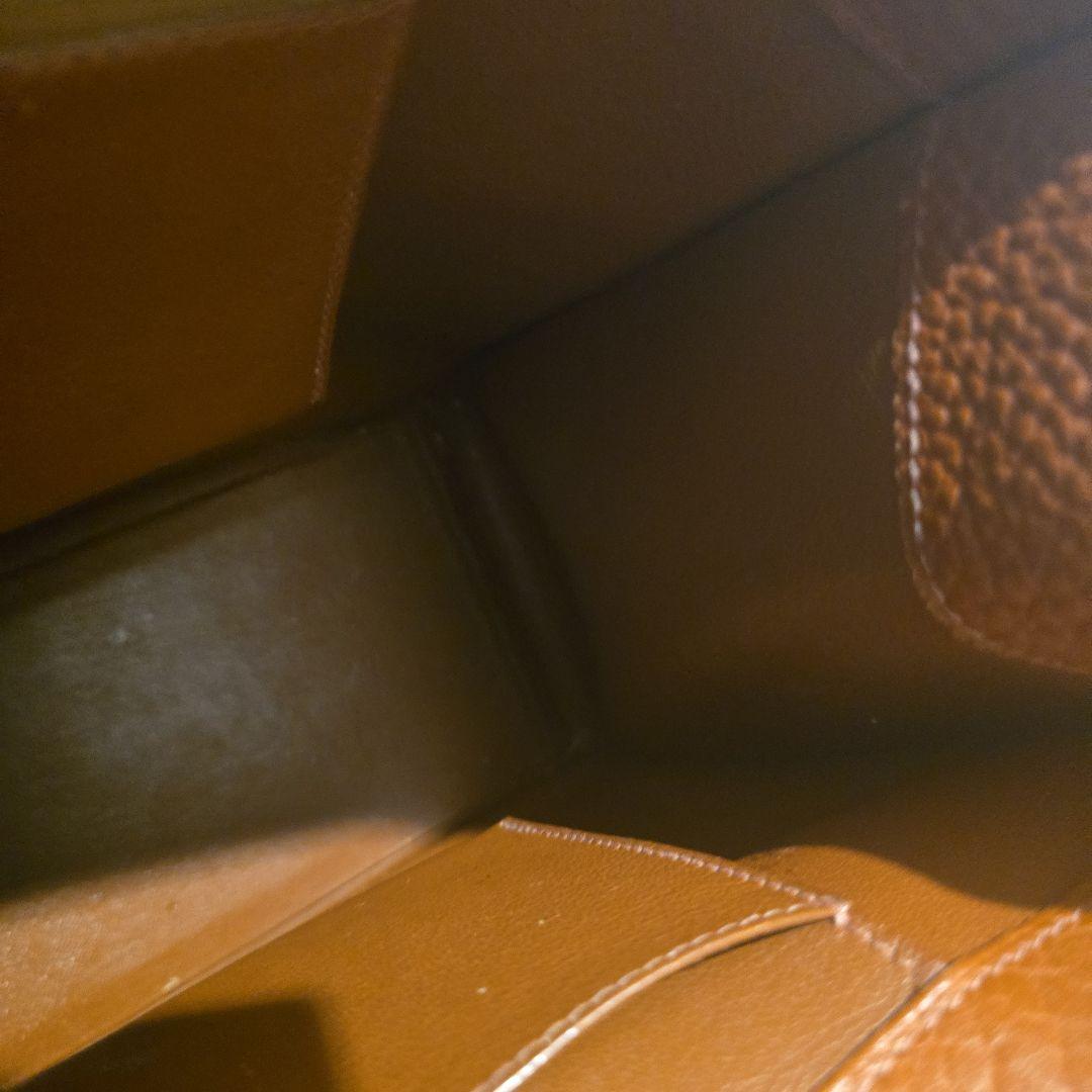 HERMES エルメス ホワイトバスPM ゴール ド金具 ハンドバッグ美品