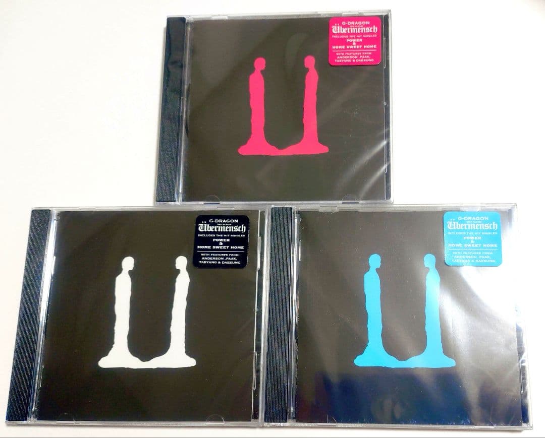 BIGBANG G-DRAGON GD Übermensch GLOBAL CD