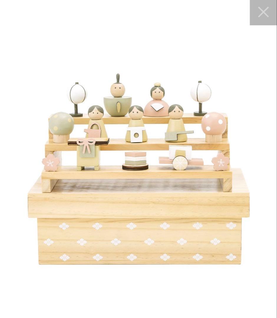 salut(サリュ) 収納できる雛人形セット/ひなまつり