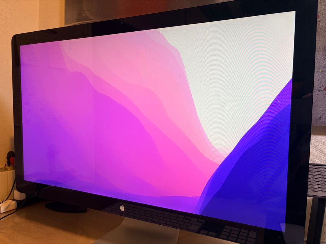 Apple thunderbolt display ジャンク品