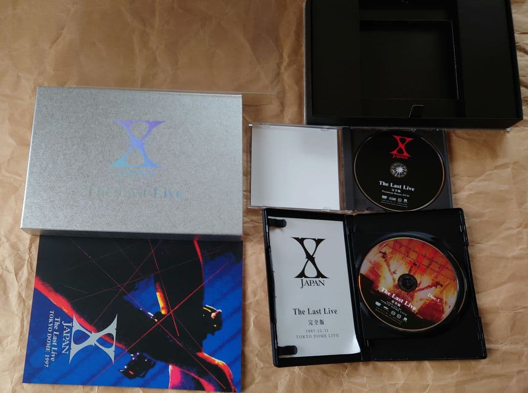 X JAPAN コレクターズBOX DVDセット