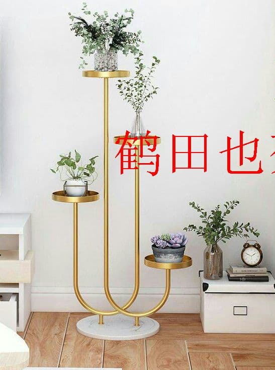 多層の花棚 ガーデンラック 4段 花台 植物棚 盆栽棚鹤田也菊出品g