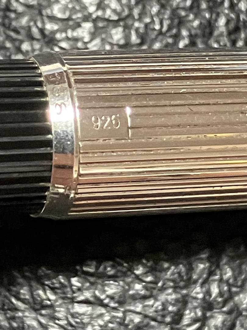 モンブランボールペン シルバー925 ハンマートリガー　ツートン　逸品