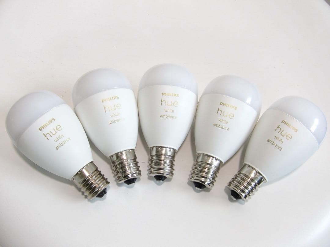 Philips Hue ホワイトグラデーションLED電球 5個セット