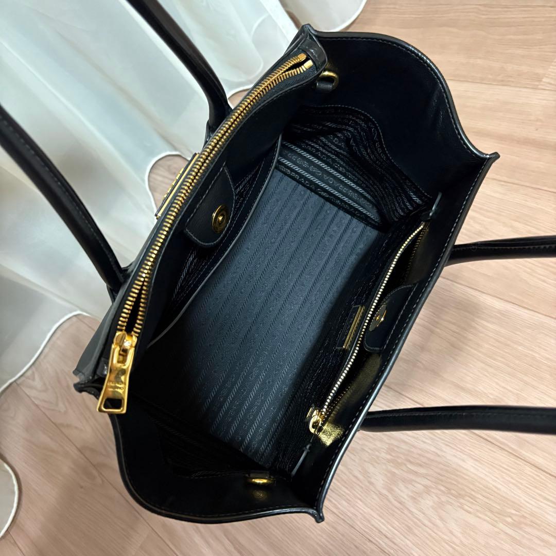 PRADA 2way ハンドバッグ GLACE'CALF 1BG625