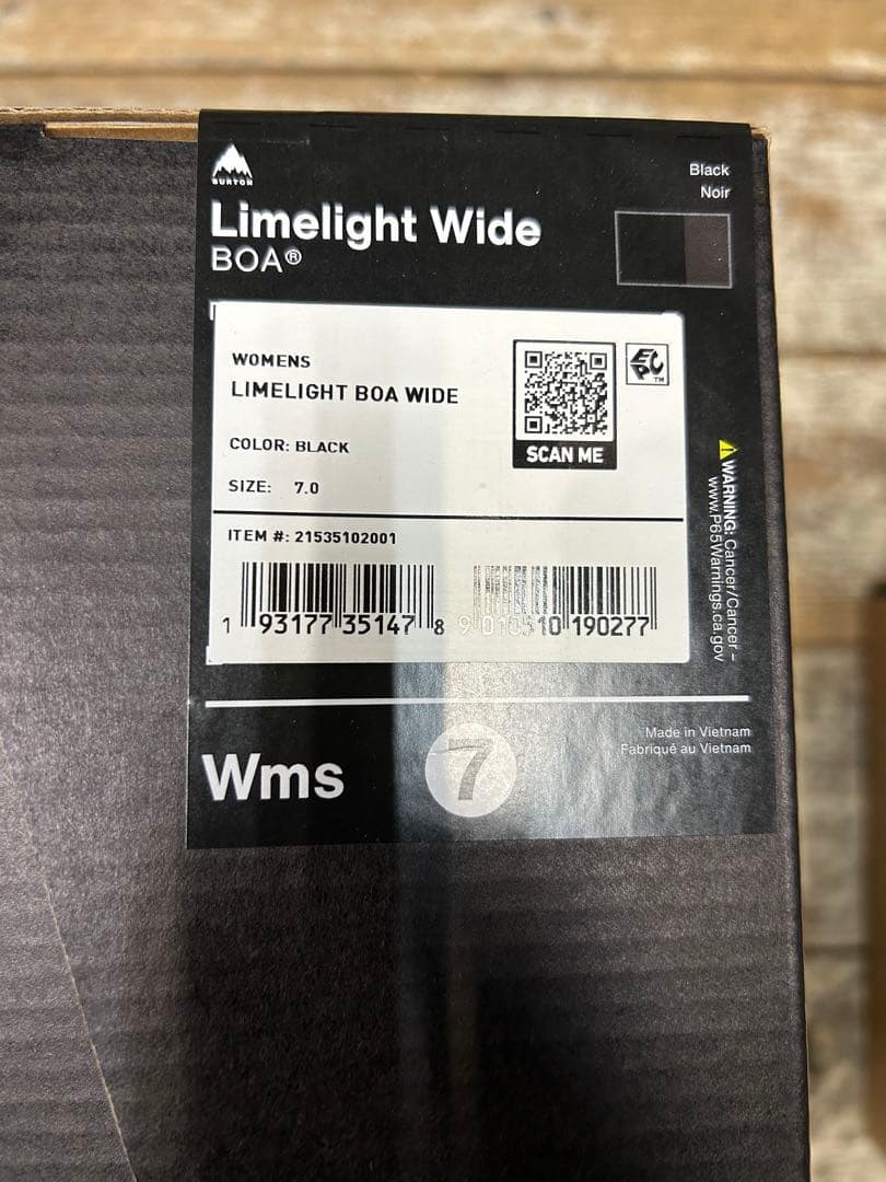 【新品】ウィメンズ BURTON Limelight WideBOA 最安値❗