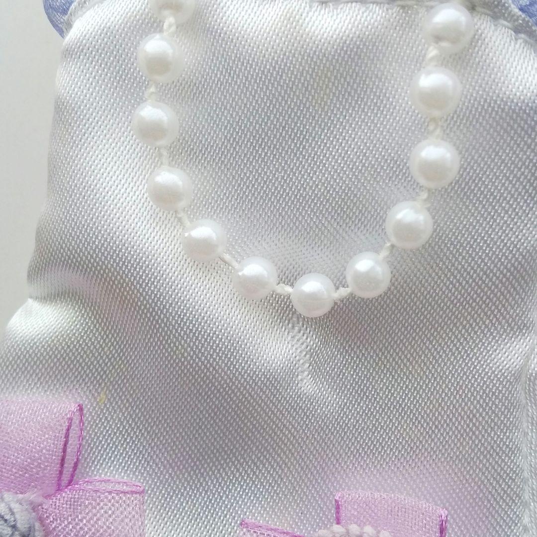 リカちゃん パープル レース ドレスワンピース パンプス セット