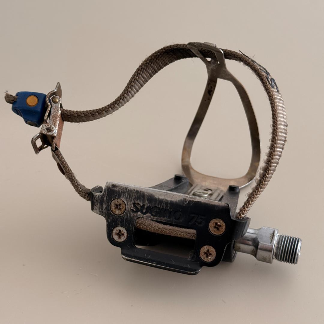 h*c様 SUGINO 75 トゥクリップペダル