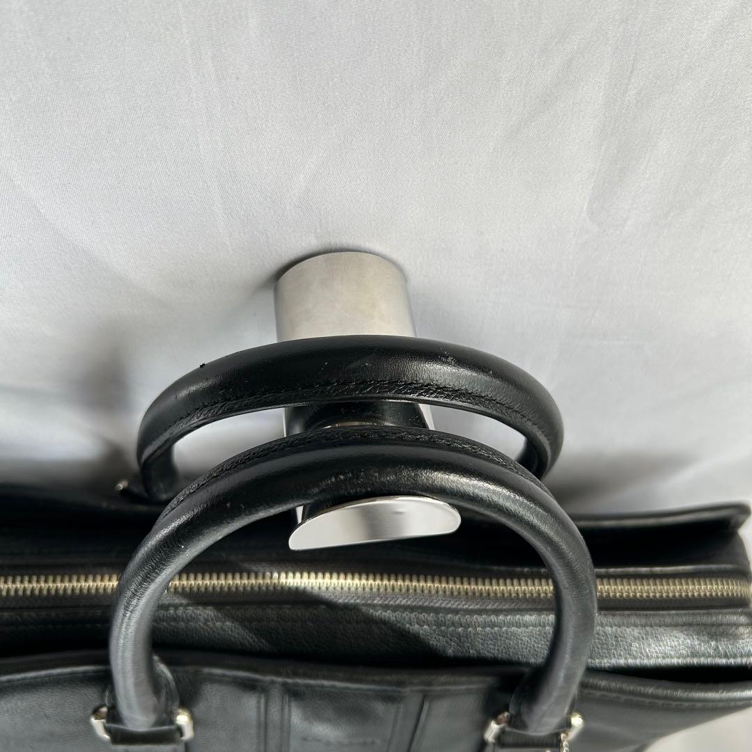 【美品】COACH コーチ ボンドビジネスバッグ 2way 黒 F72309
