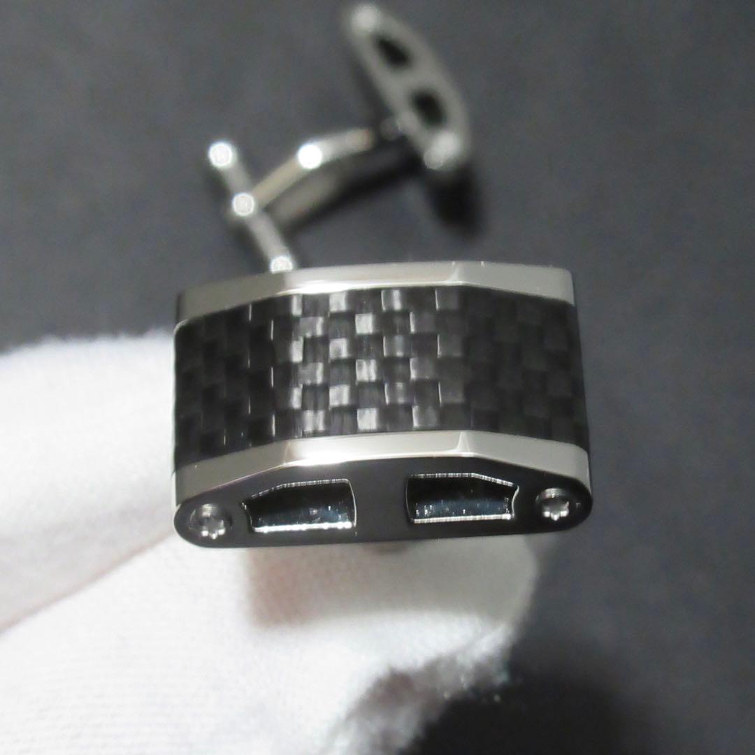 モンブラン カフス カーボン 104730