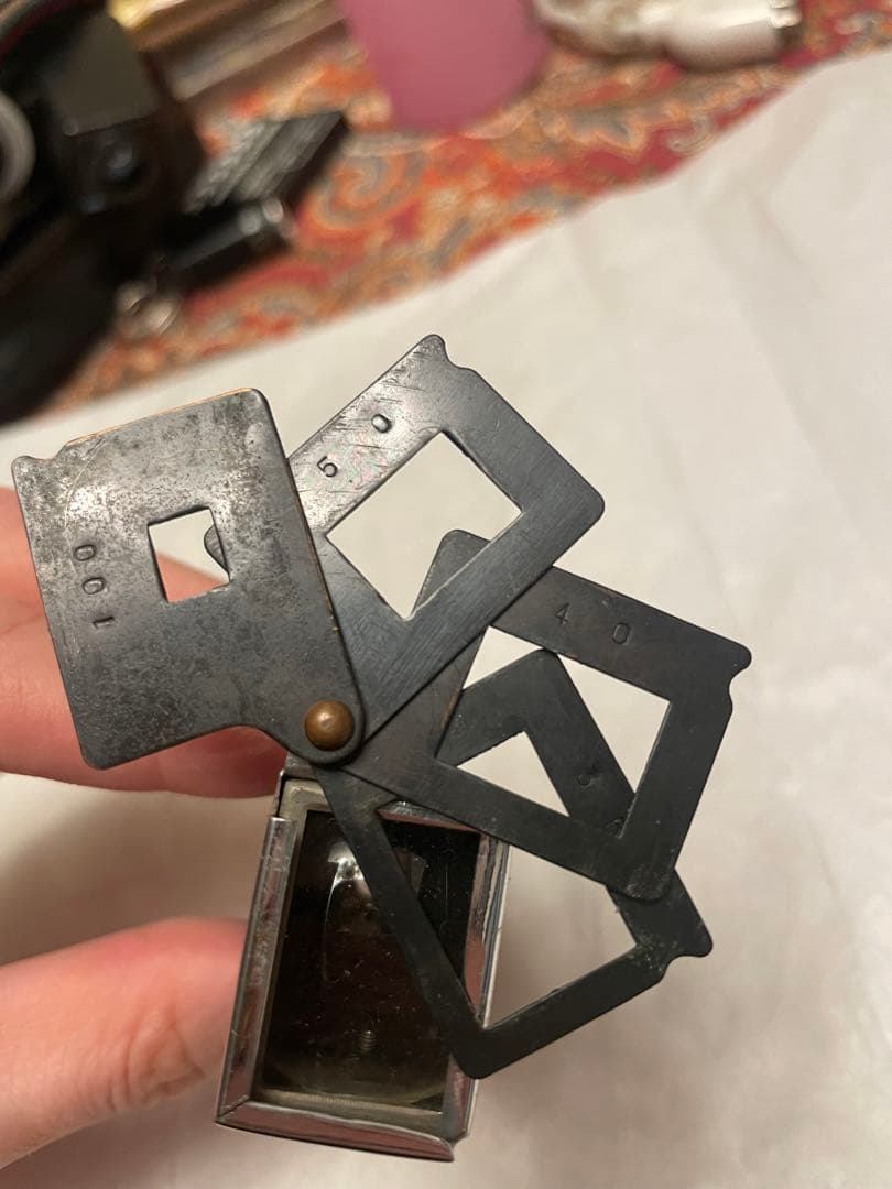 ディレクターズファインダー　映画監督　画角　レトロ　アンティーク