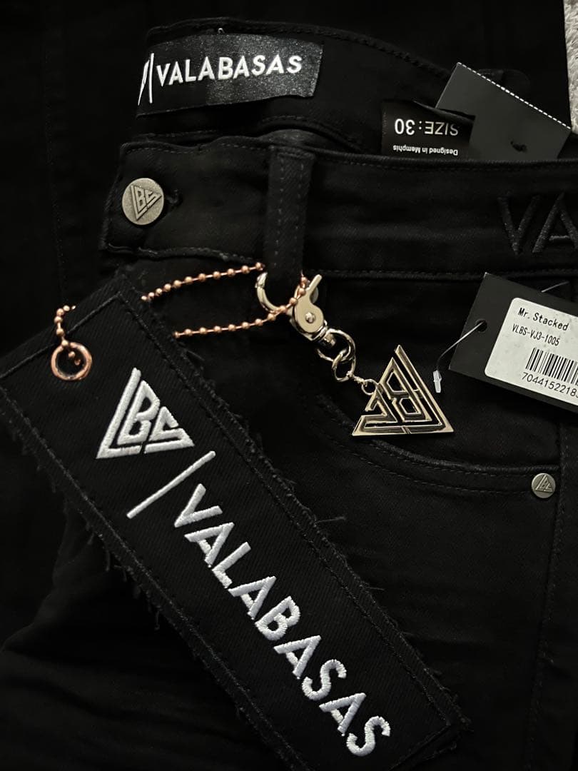 VALABASAS バラバサス Mr.STACKED FLARE JEAN 30