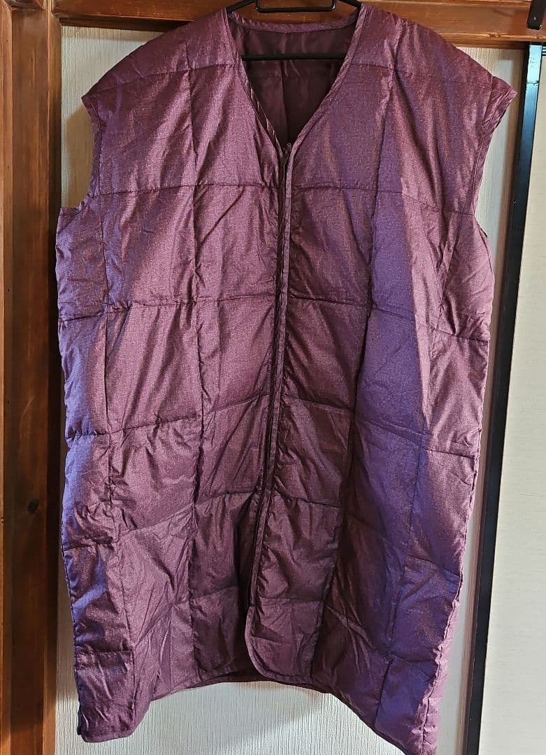 あったか羽毛スリーパー（かいまき）着る布団 軽量＆暖かい