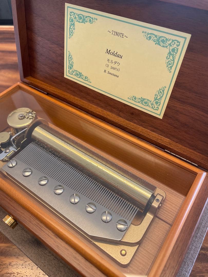 曲名『モルダウ』　72弦　オルゴール スピカ