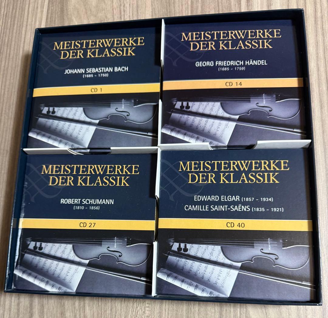 【52CD】MASTERPIECES OF CLASSICAL MUSIC