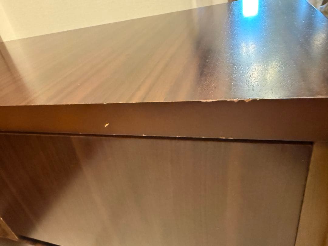 【廃盤・希少】カリモク60コーナーボード　ウォールナット