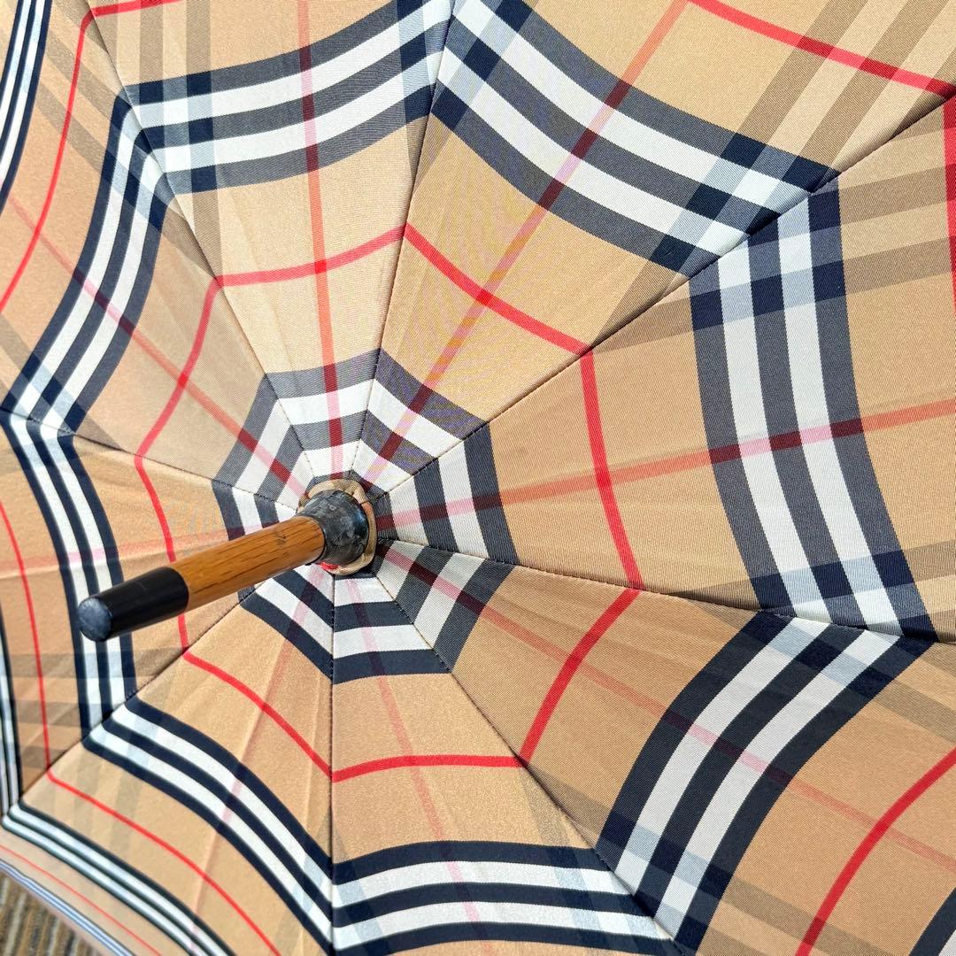 Burberrys バーバリー　ノバチェック　ベージュ　晴雨兼用長傘