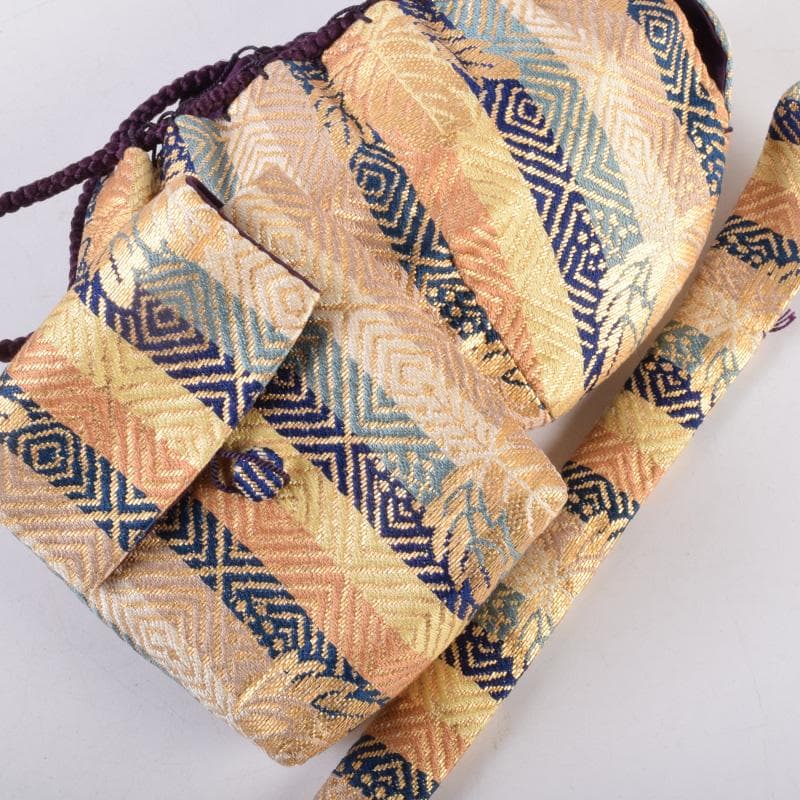 秋峰斉作　御所篭　茶籠　高取八仙作　茶碗など　十一点一式　共箱　G　R8976