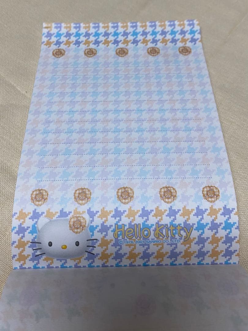 ☆激レア【平成 平成女児 当時物】ハローキティ レターメモ