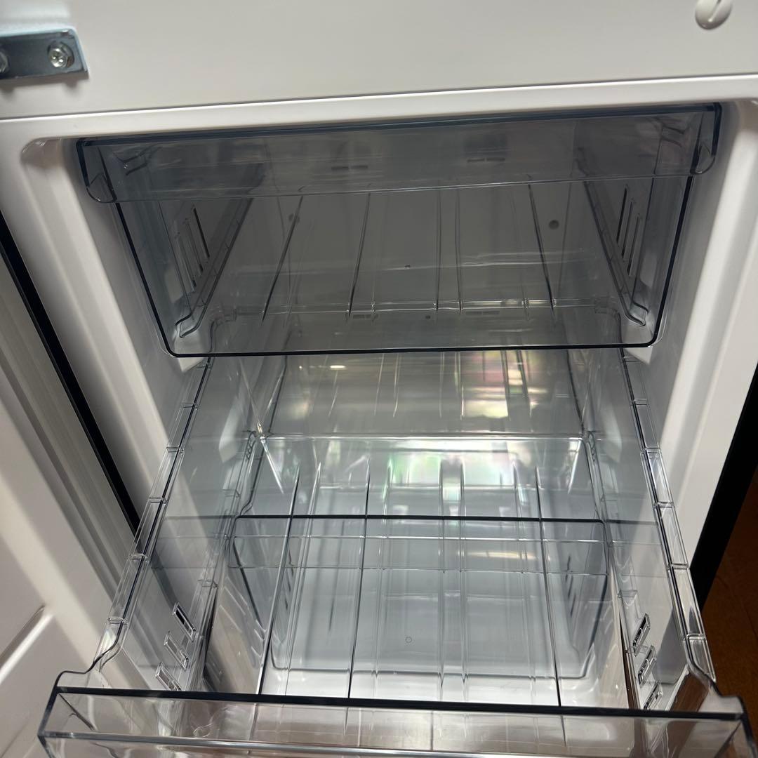 グレー 冷蔵庫 上下二段式 コンパクト 139L