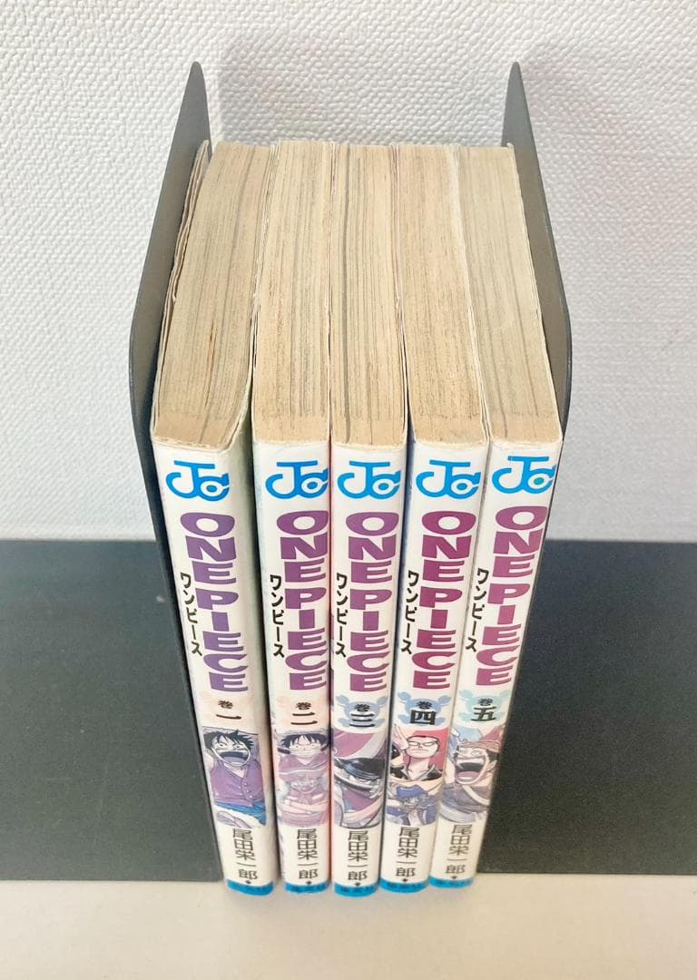 ONE PIECE 1巻〜5巻　全て初版発行