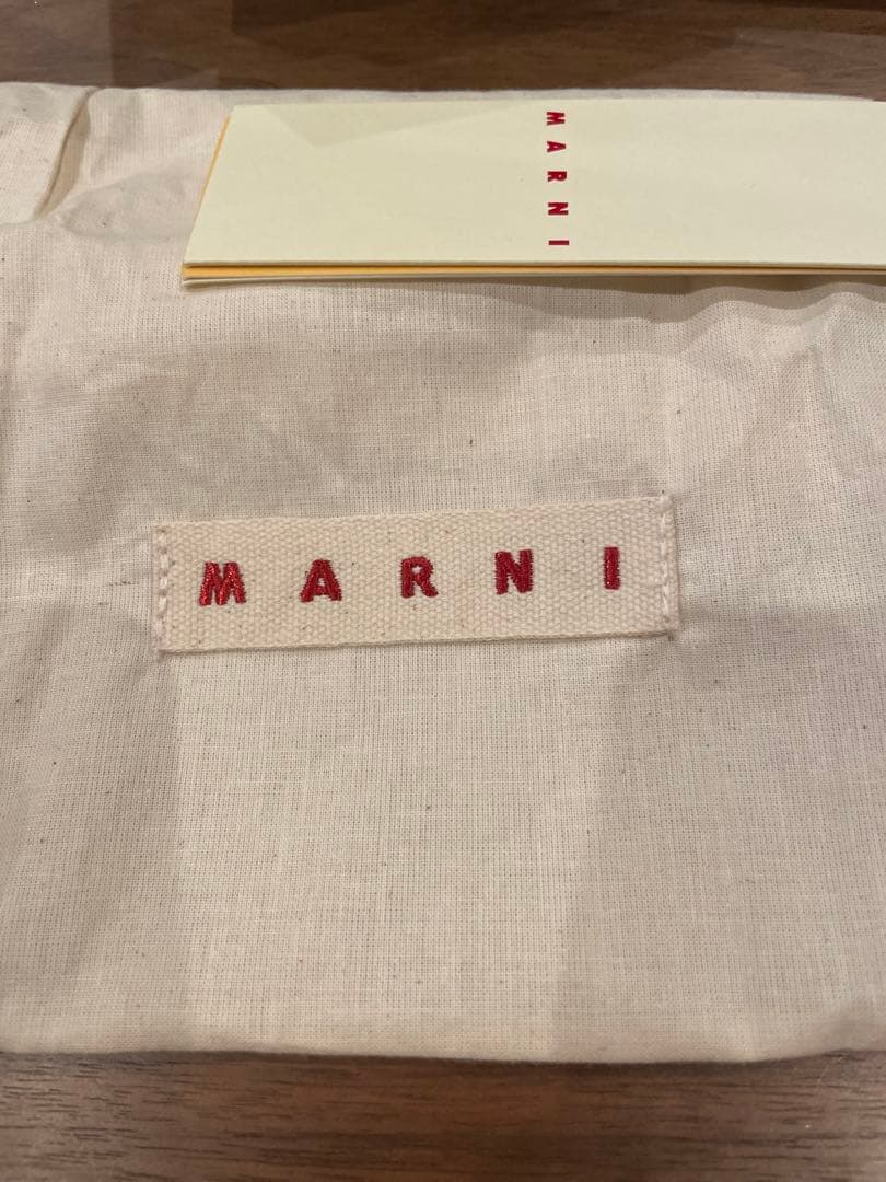 マルニ　ケース　グリーン　新品