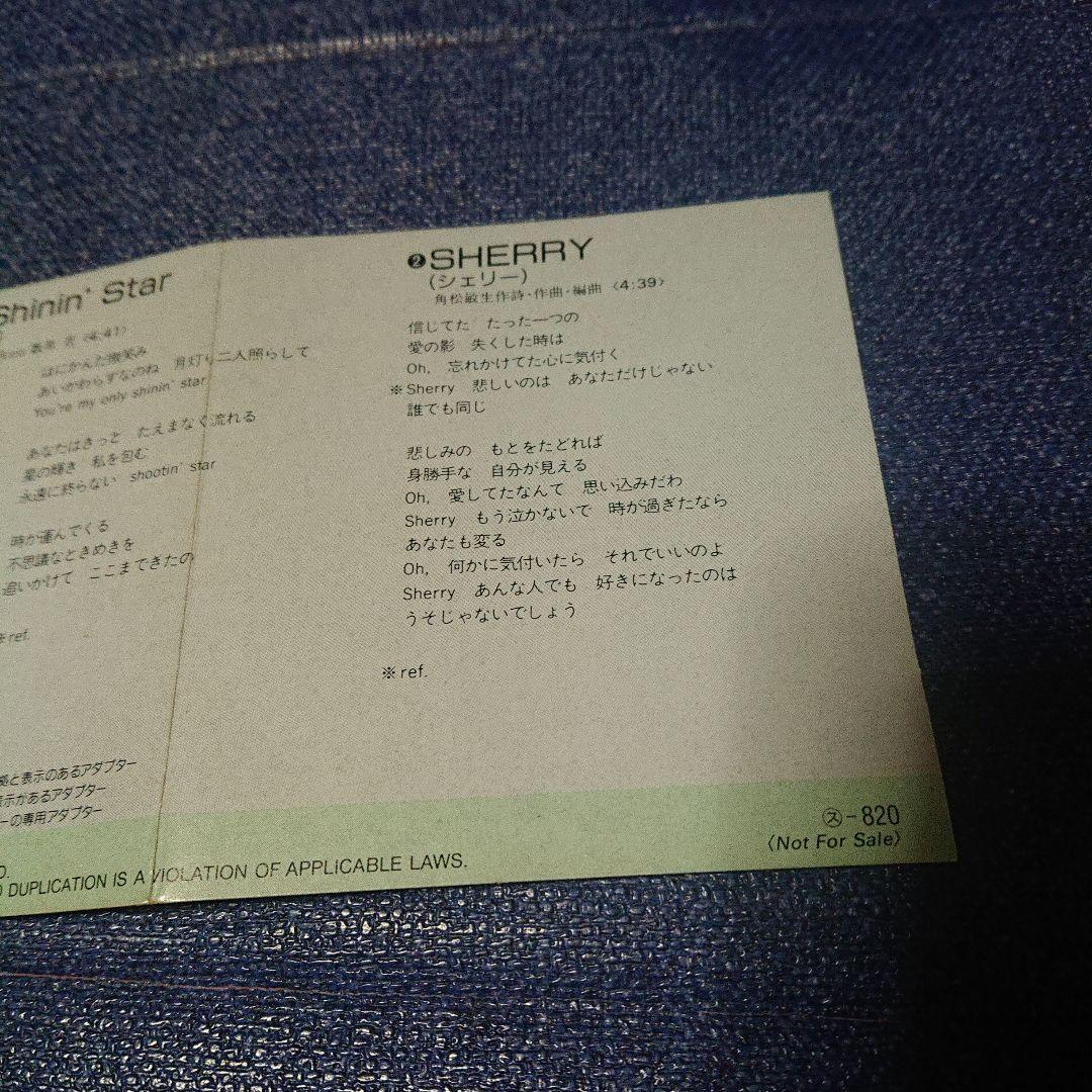 中山美穂 シングル2 非売品 8センチシングル8cm邦楽短冊　CD LOD