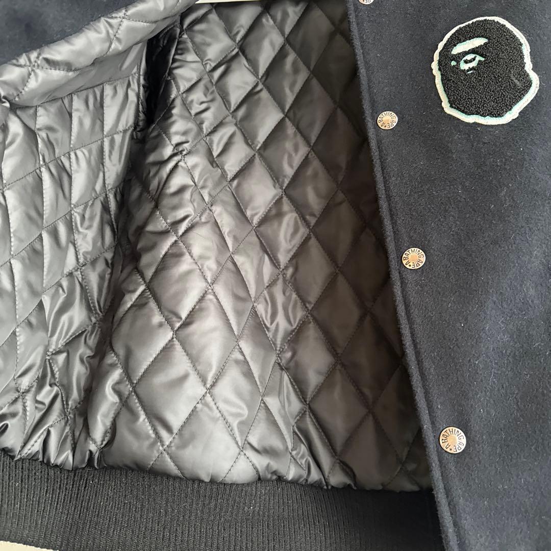 A BATHING APE スタジャン 黒 140センチ