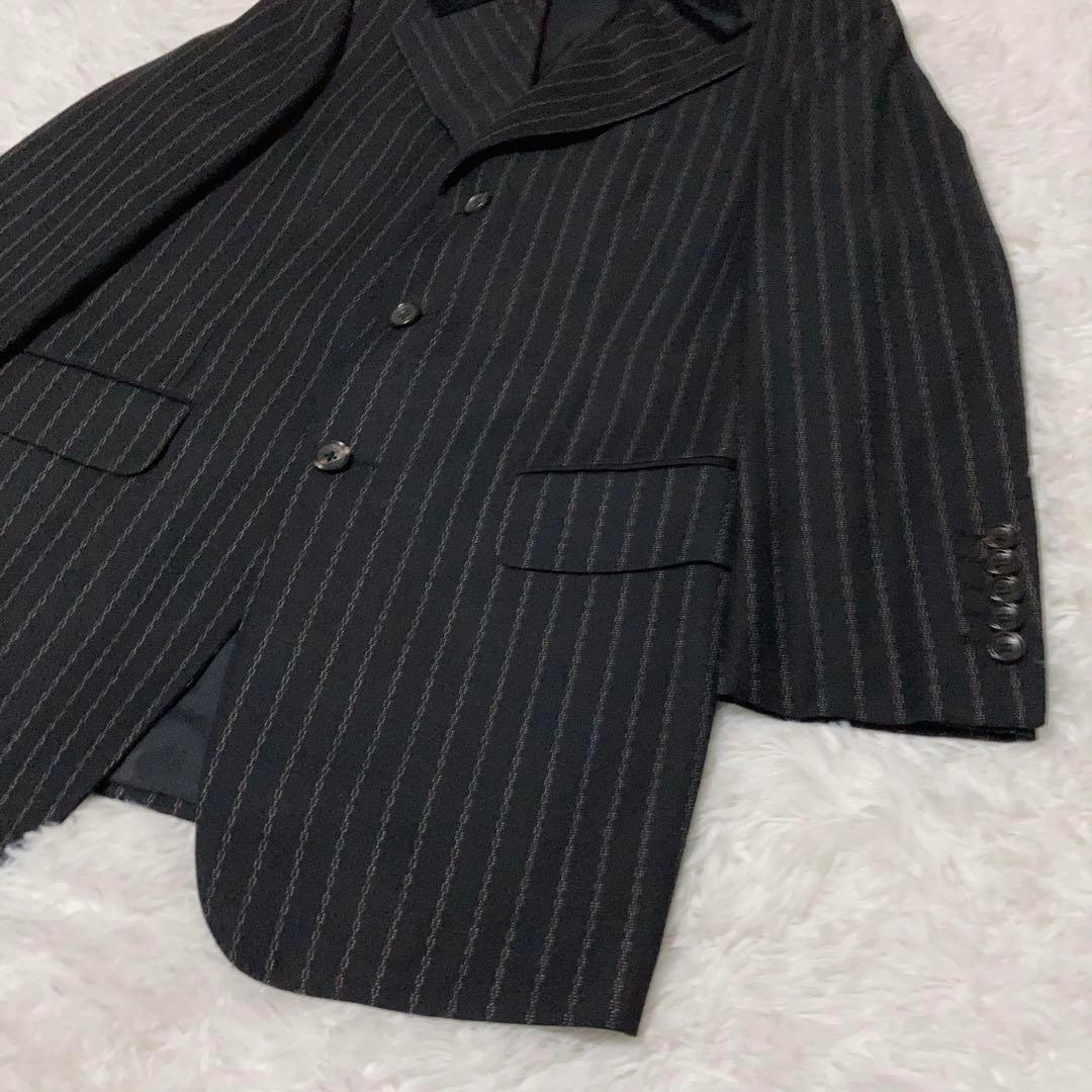 【美品】GUCCI チェーン柄スーツ セットアップ ウール キュプラ