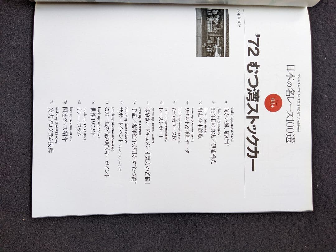 日本の名レース100選　72 むつ湾ストックカー　むつ湾スピードウェイ グッズ