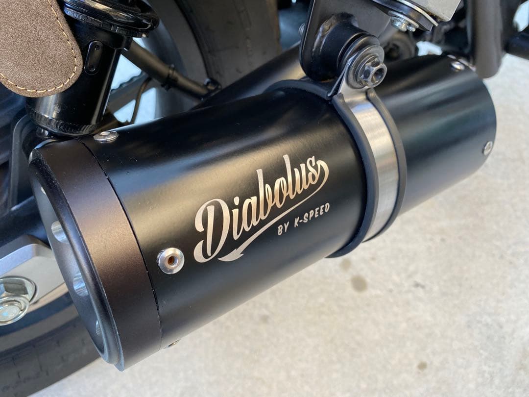 レブル 250Diablo マフラー(2017-2022年モデル用)