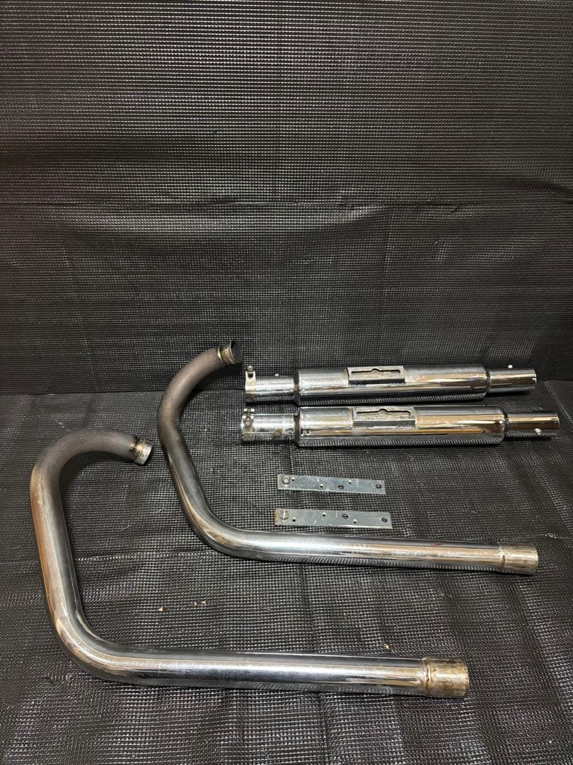 W650 W400 モーターステージ マフラー