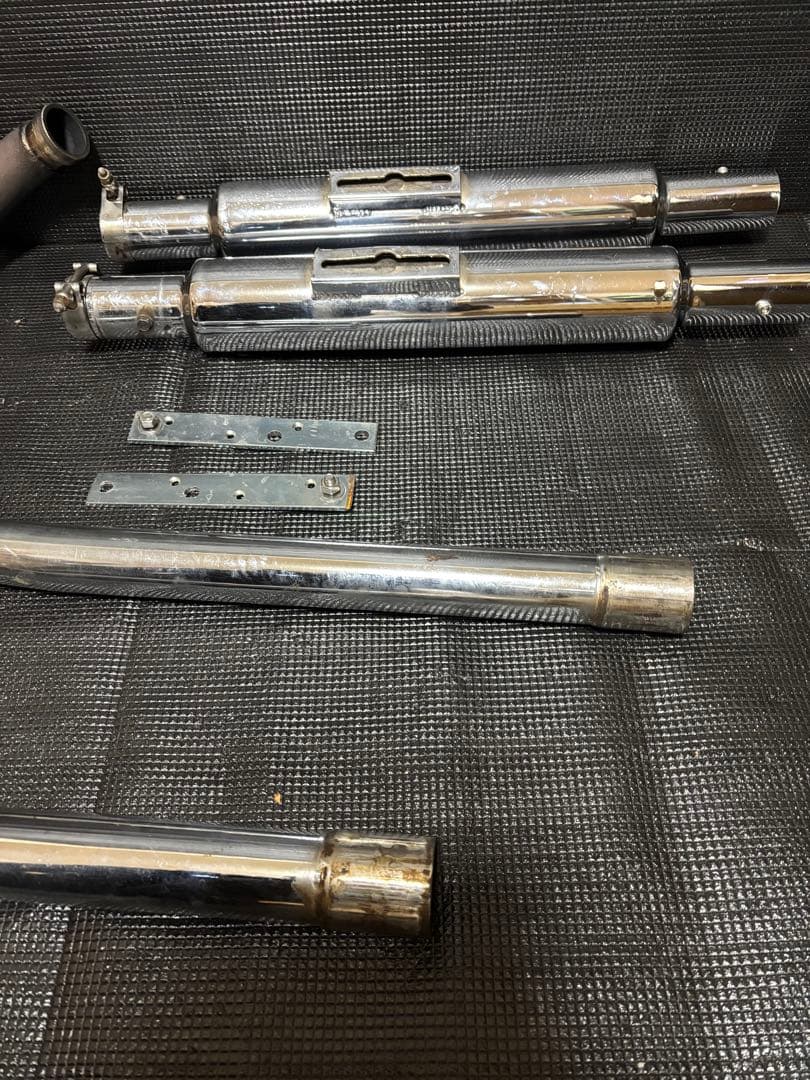 W650 W400 モーターステージ マフラー