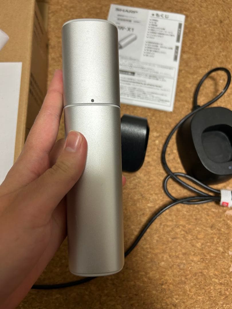 シャープ SHARP 超音波ウォッシャー 〜なぞって洗うハンディ洗濯機〜