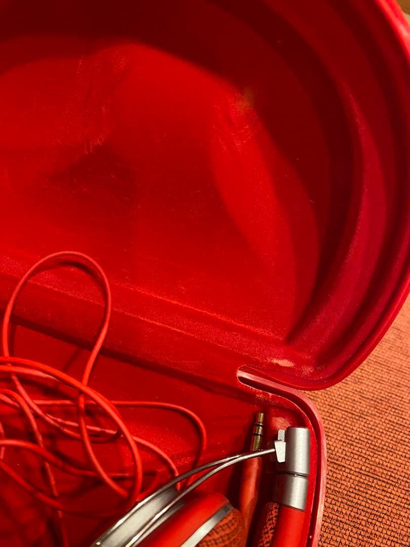 Bowers & Wilkins P3 レッド 有線ヘッドホン