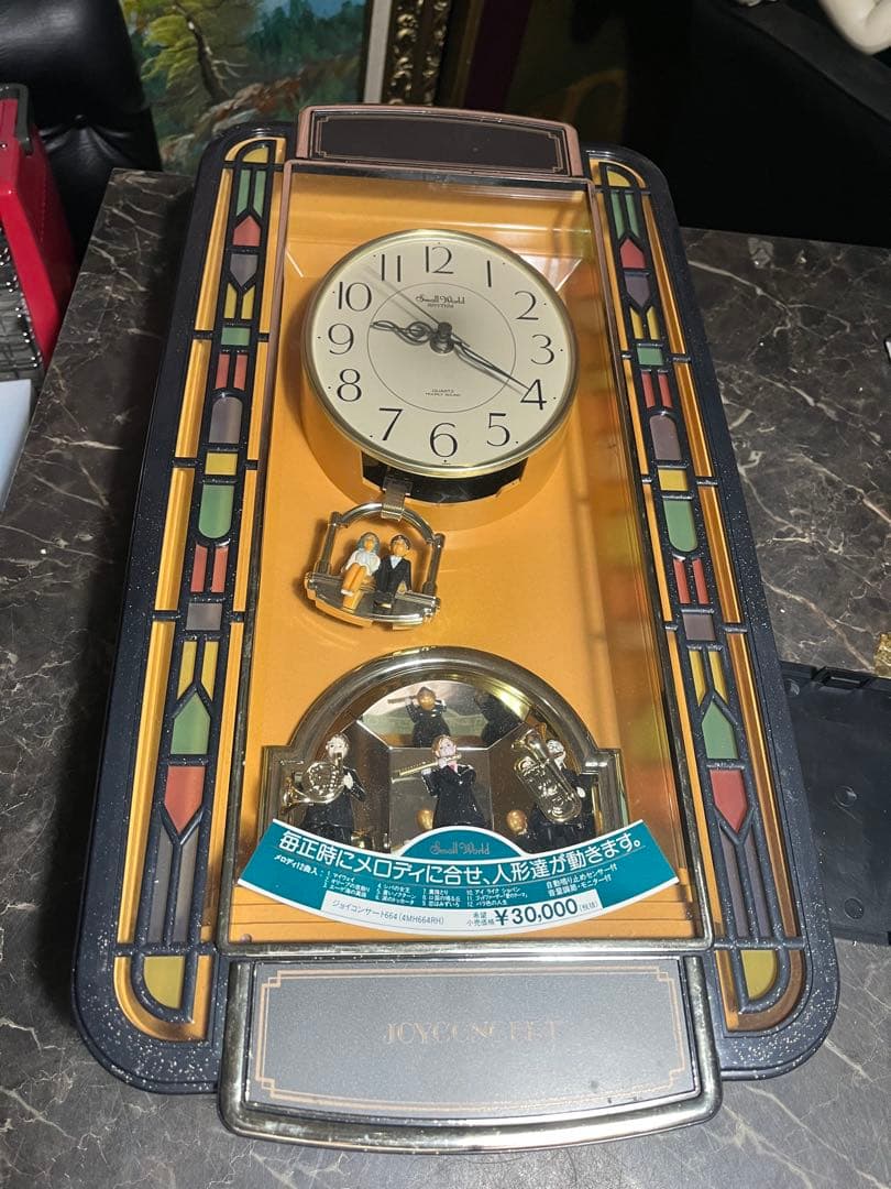 RHYTHM リズム時計工業 スモールワールド ジョイコンサート からくり