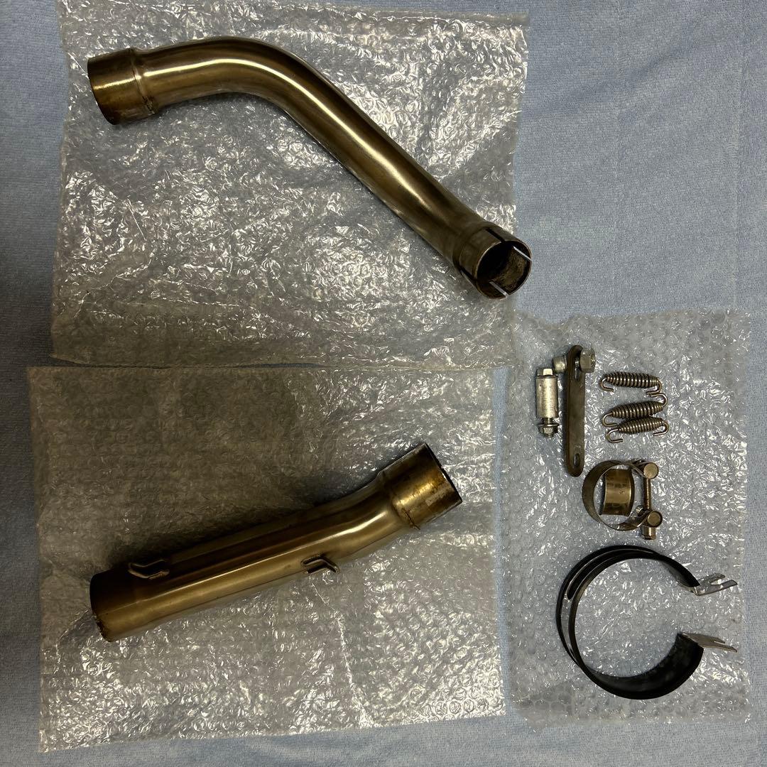 ホーネットlciマフラー中間パイプ『サイレンサー』なし