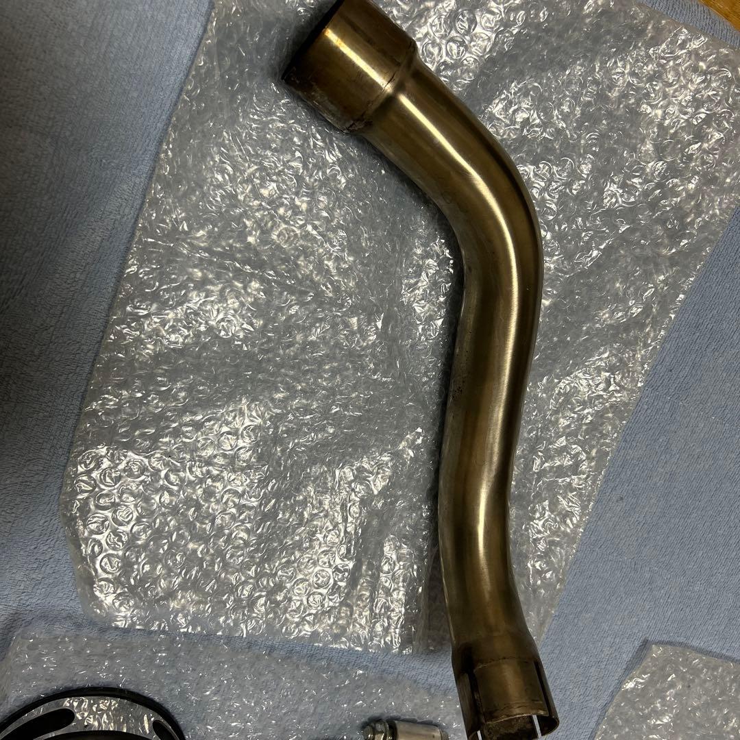 ホーネットlciマフラー中間パイプ『サイレンサー』なし