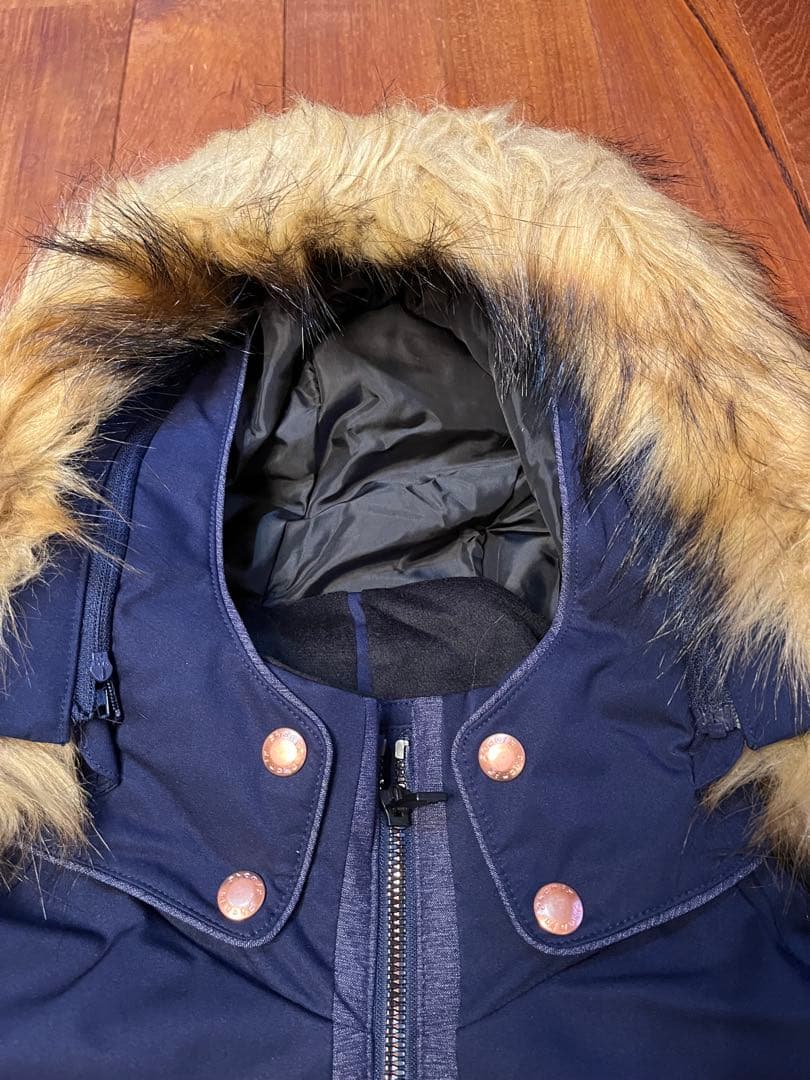 新品未使用 phenix 女性 フェニックス ウェアー上着 紺色 L