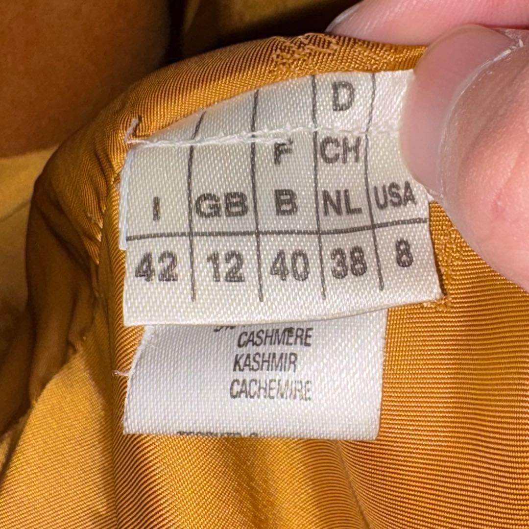 美品 Max Mara イタリア製 Cashmere カシミヤ コート